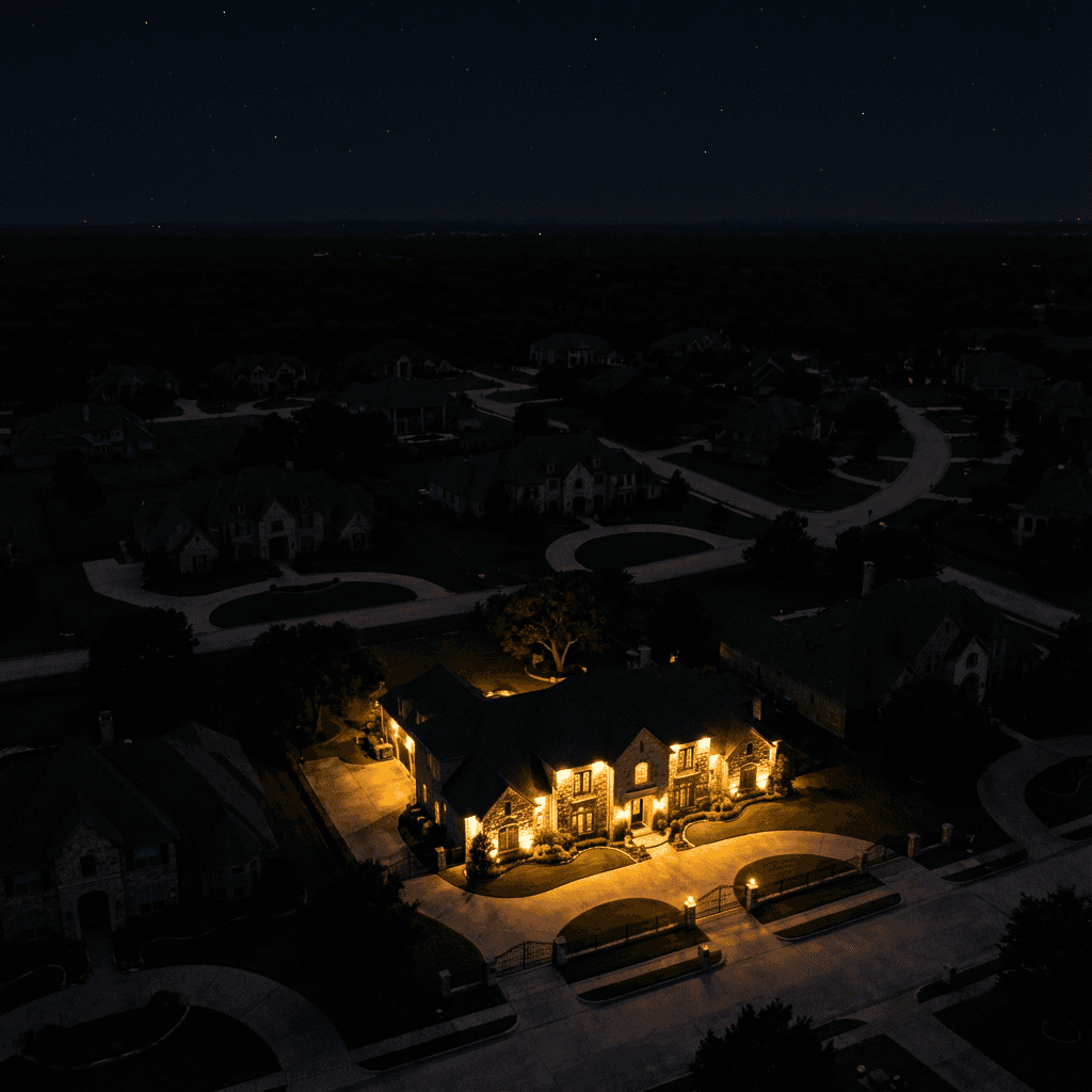 Luxury Texas home with backup power